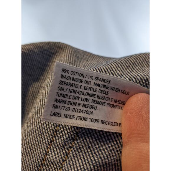 Wild Fable Jeans Doodle Print Super High Rise Straight Medium Wash 00 Casual 90s - Picture 8 of 11